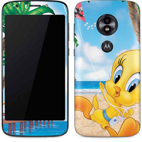 Looney Tunes Tweety Bird Ipod Moto E5 Play Skin